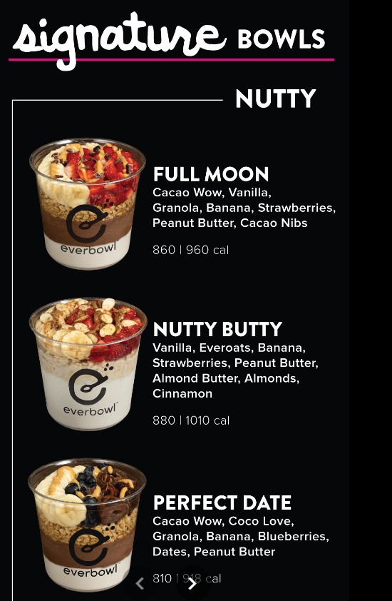 everbowl Restaurant Menu 2026 | Latest Prices, Açaí Bowls & Smoothies